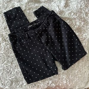 Old Navy Pixie Pant Polka Dots size 8